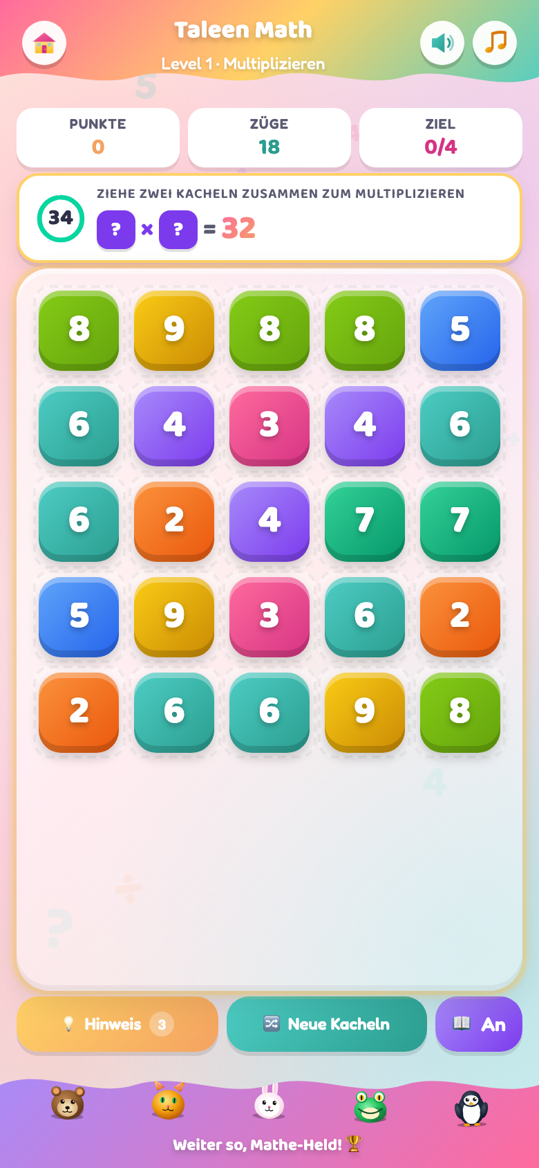 Multiplikation (9-10)