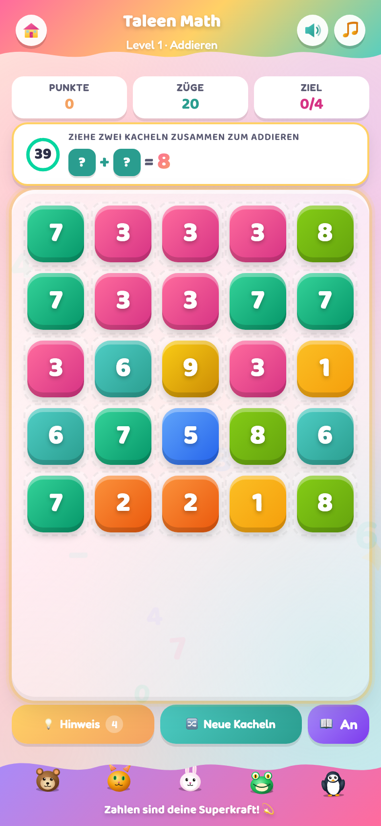 Addition (6-8)