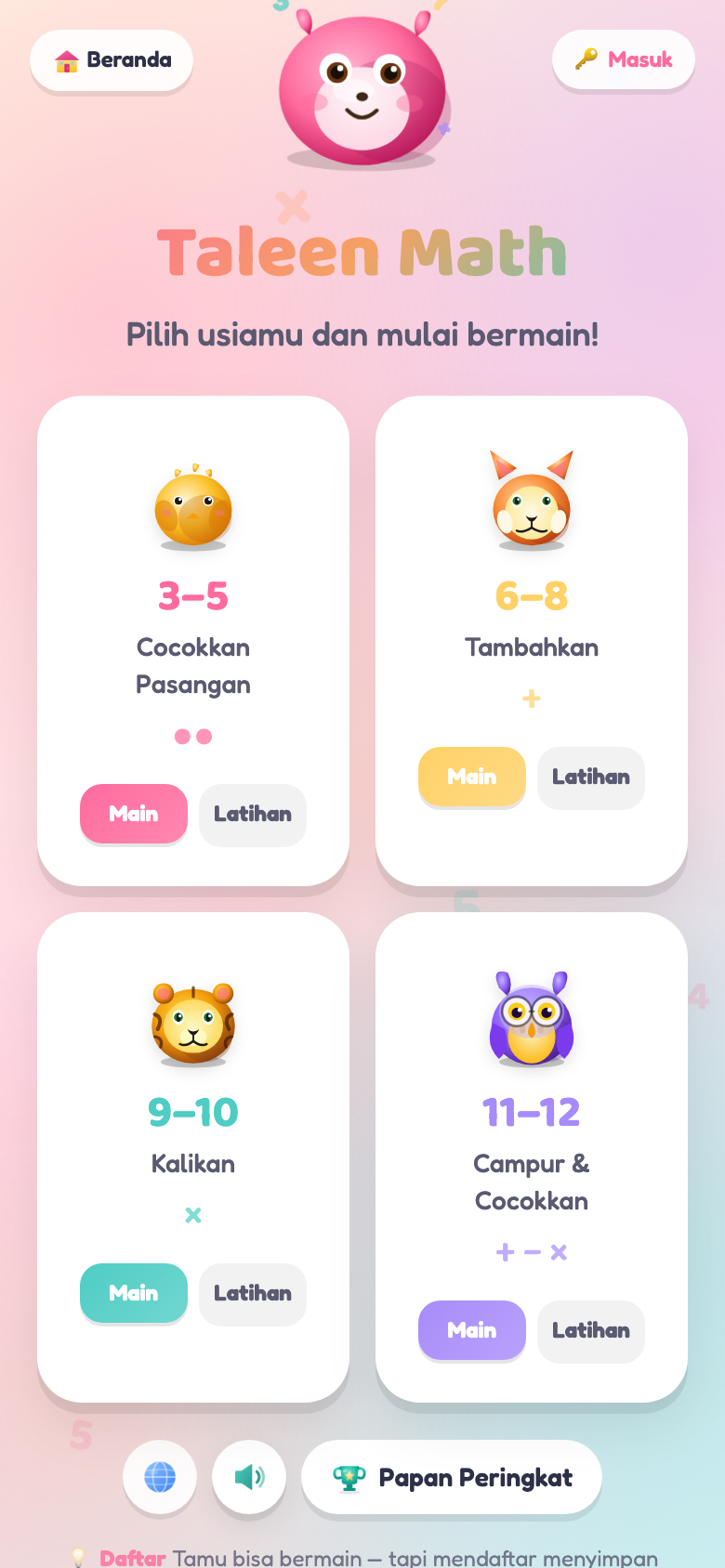 Layar Utama