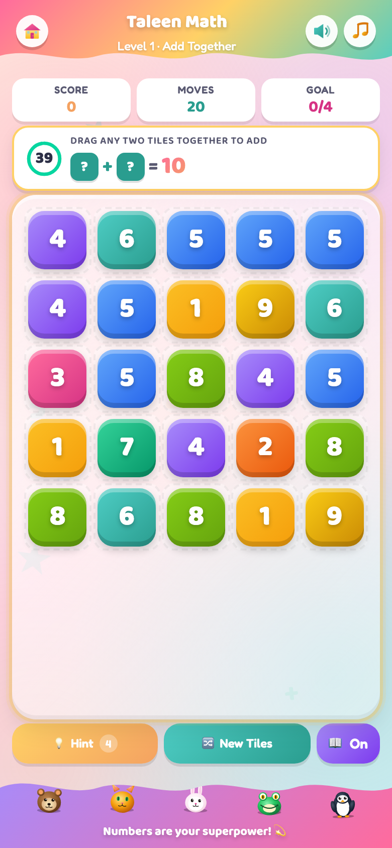 Addition (6-8)