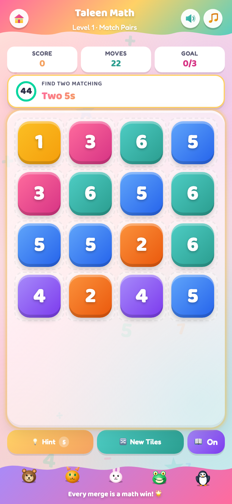 Match Pairs (3-5)