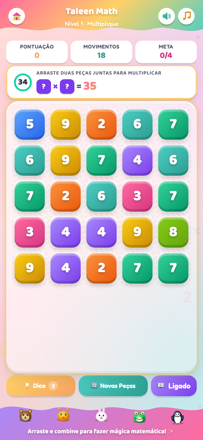 Multiplicação (9-10)